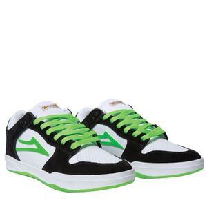 Lakai Skate Shoes Yeah Right Telford Green/White, Size Big Boy 6.5, NWT And box
